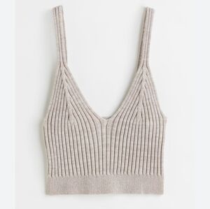 H&M - Ribbed Knit Tank Top - nwot